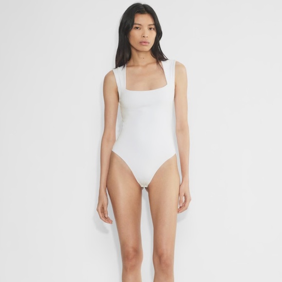 White Contour Esteem Bodysuit - Picture 2 of 7